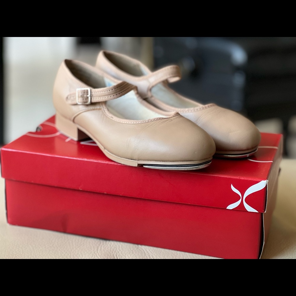 Capezio leather tap shoes